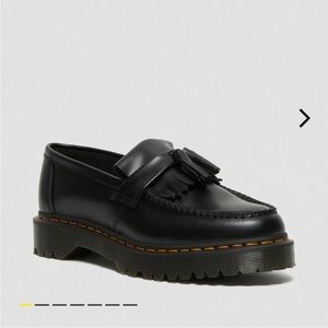 DR MARTENS ADRIAN BEX SMOOTH LEATHER TASSEL LOAFERS